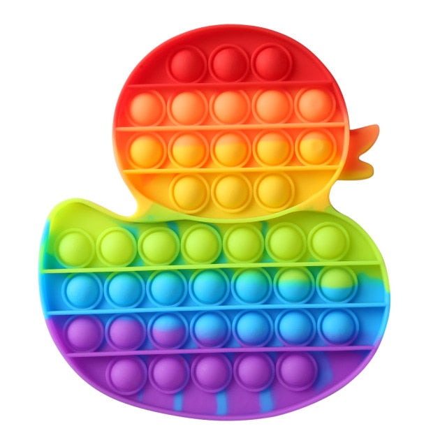 Rainbow Sensory Fidget Bubble Stress Toy